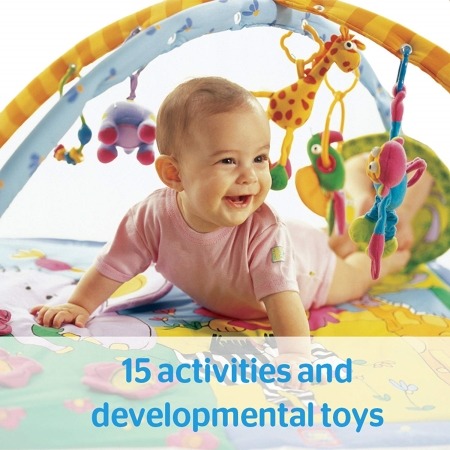 detachable hanging toys for play mat