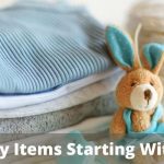 Baby Items Starting With A