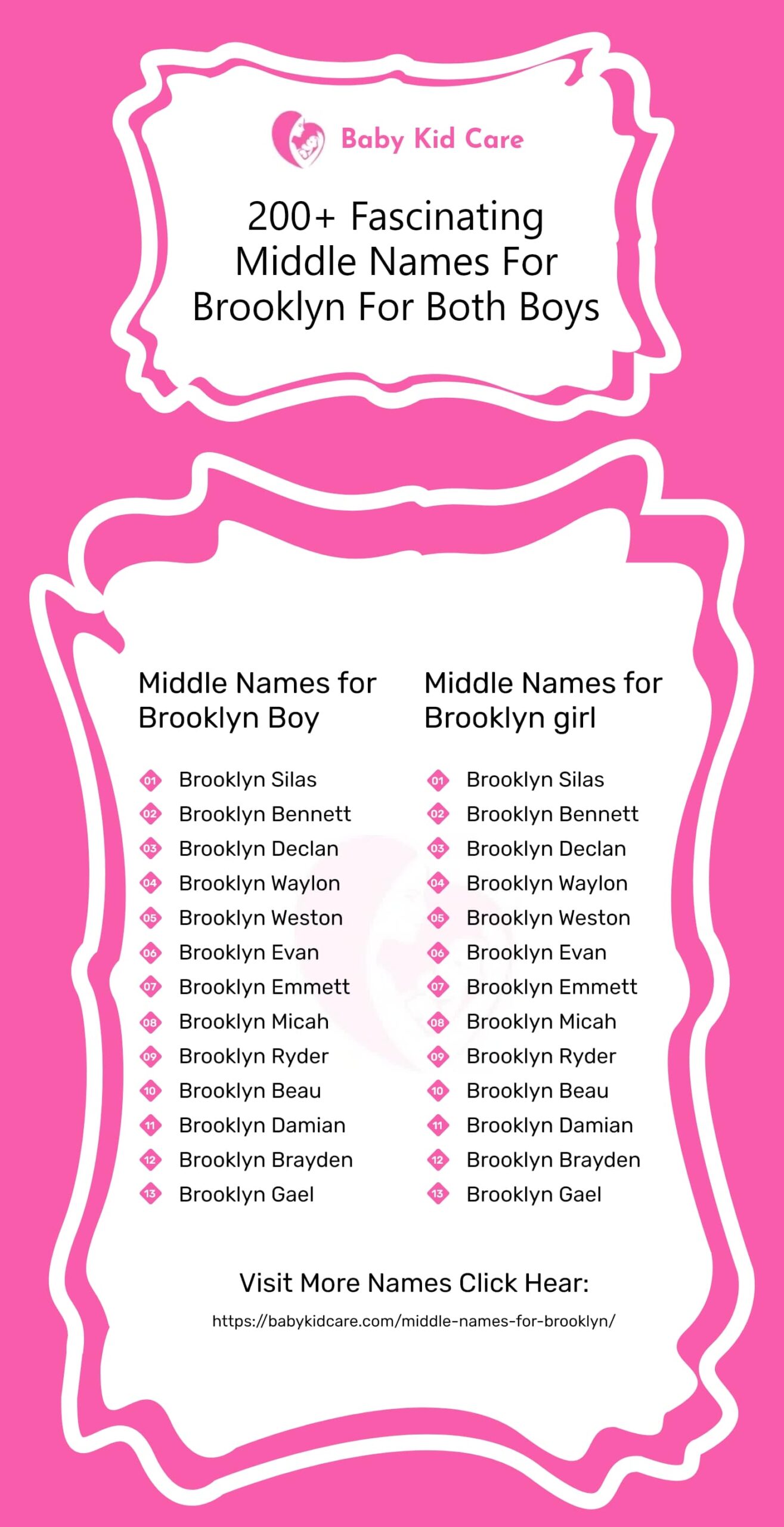 Middle Names For Brooklyn